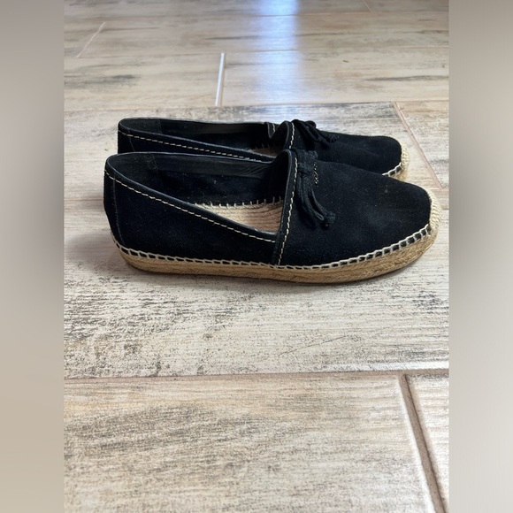 Coach Espadrilles Rae Black Size 9.5 - Picture 3 of 7